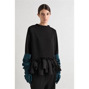 Haut avec détails de fioriture - Meimeij