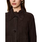 Cropped Suede Blazer - Marc Cain